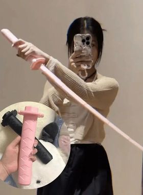 Espada telescópica 3D para aliviar el estrés, cuchillo Kat