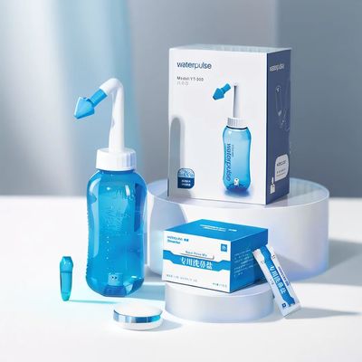 Frasco rrigador Nasal, Waterpulse Nasal Rinse, Limpador de L