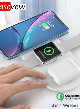 Cargador inalámbrico Pad de 10W, carga rápida para Samsung