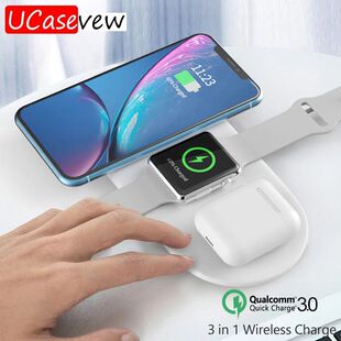 Cargador inalámbrico Pad de 10W, carga rápida para Samsung