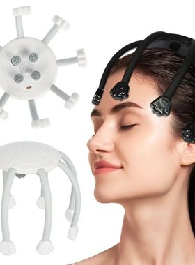 Elétrica polvo cabe?a Scratcher para relaxamento profundo,