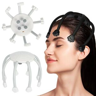 Elétrica polvo cabe?a Scratcher para relaxamento profundo,