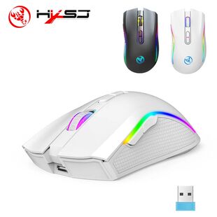 HXSJ ergonomia T69 fio portátil 2.4G sem mouse jog para Rgb