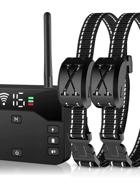 Valla eléctrica inalámbrica para perros, Collar de ennamie