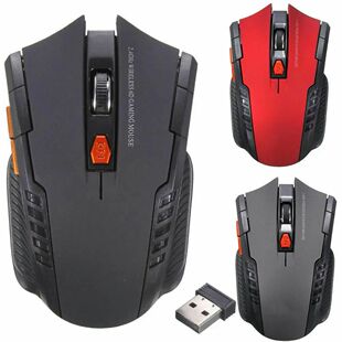 Mini óptico Mouse para Sem Jogos Fio Receptor 2.4GHz USB