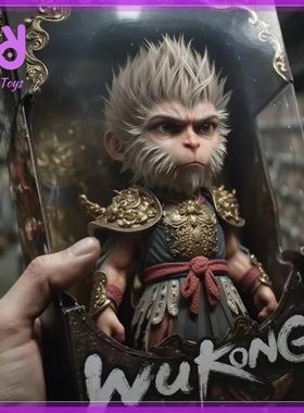 Wukong-Figuras de A??o Mito Negro, Estatuetas, Brinquedos, J