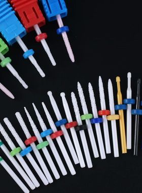 Broca de cerámica para u?as, fresas de bola peque?a para ma