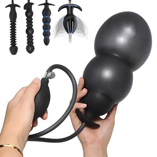 BDSM-Plugue Anal Inflável, Plugue Anal, Dilator, Extensor ?