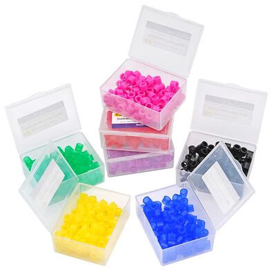 Instrumento Dental de silicona, anillos de código de Color