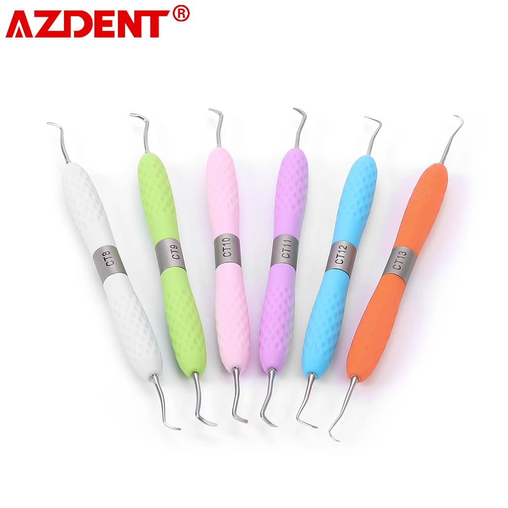 AZDENT-Kit de instrumentos de restauración Dental, juego de