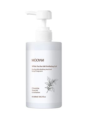Gentle Exfoliator Body Scrub White Tea Sea Salt Exfoliating