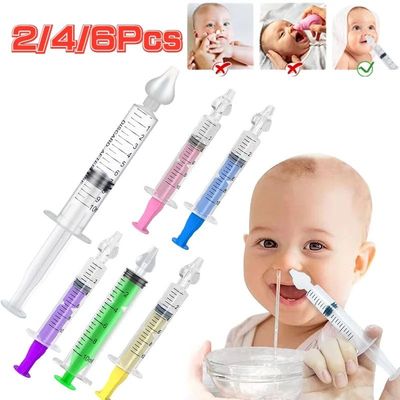 Agulha Tubo Nasal Aspirador Seringa, Baby Nose Cleaner, Baby
