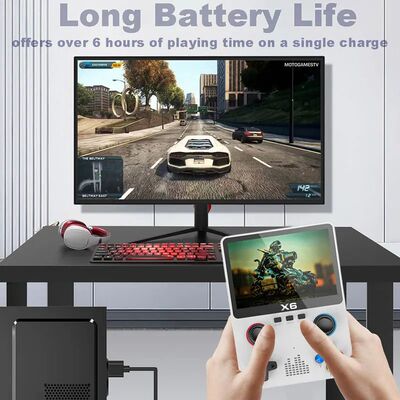 Consola de juegos X6 con más de 10000 juegos, consola Retro