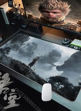 Tapete de mouse para jogos Wukong antiderrapante, grande tap