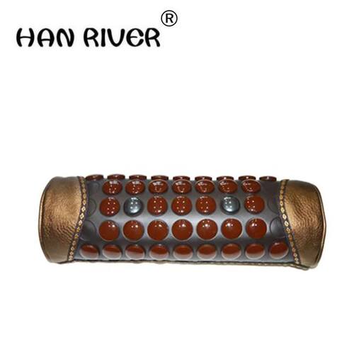 Jade Germanium Stone Body Neck Massage Pillow Improve Blood