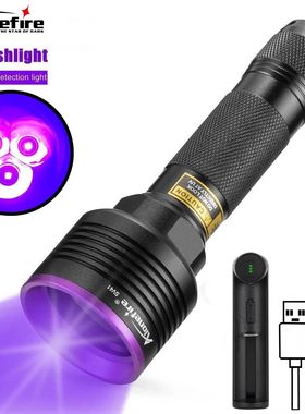 Linterna LED UV ultravioleta, marcador de tinta nvisible, 15