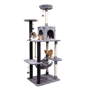 árvore de brinquedo para gato, 9 tipos, arranhar, madeira,