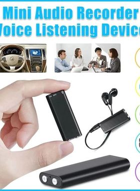 Ultra mini gravador de voz ativado digtal grava??o de som co