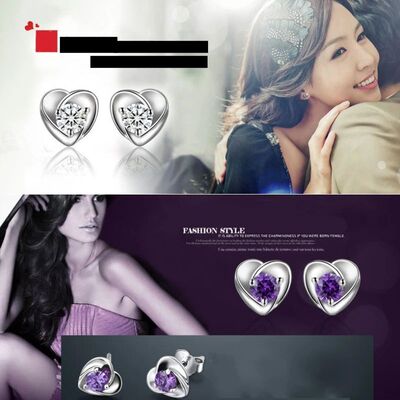 Pendientes adelgazantes de acupresión para el cuidado de la