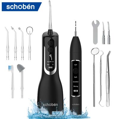 USB Irrigador Oral Recarregável, Flosser água, tanque de