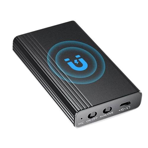 Gravador de voz digital de 128 GB, gravador controlado por v