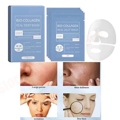 Máscara Hidratante Coreana de Colágeno Bio-Colágeno, Más