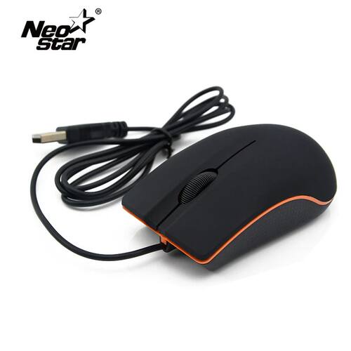 Mini mouse óptico com fio 3d, usb, 1200 dpi, para laptop, n