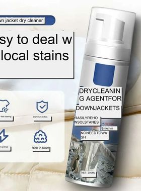 Agente de limpieza de descontaminación chaqueta de plumón