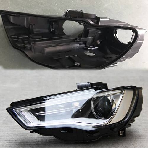 Carcasa de plástico negro para audi A3 2013-2016, soporte p