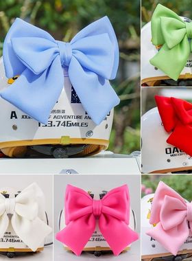 Decoración de arco para casco de motocicleta, accesorios de