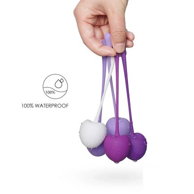 5pcs/set Silicone Kegel Exercise Balls Female Vagina Tighten