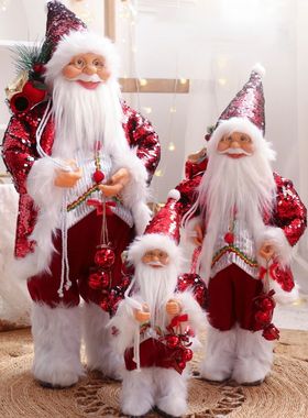 Boneca do Natal de Papai Noel para a decora??o home, árvore