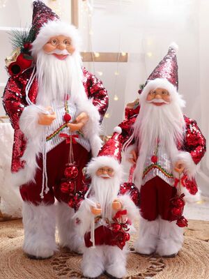 Boneca do Natal de Papai Noel para a decora??o home, árvore