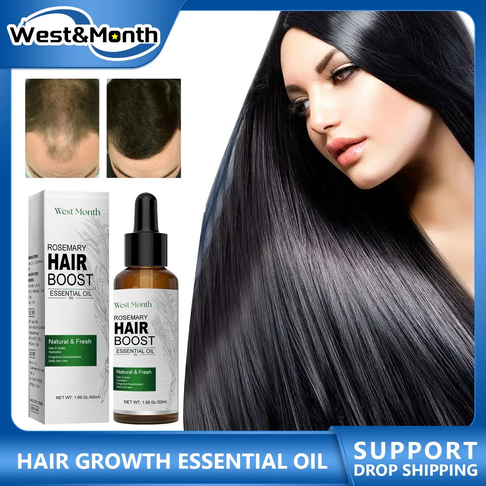 óleo essencial para o crescimento do cabelo, repara??o dens