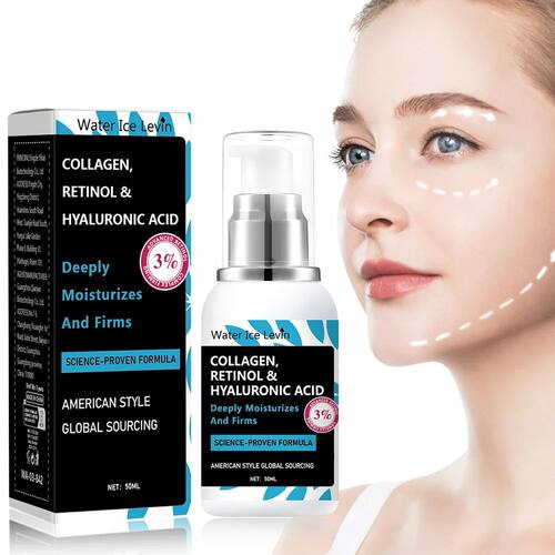 Unisex Lifting Moisturizing Cream, Hyaluronic Acid, Vitamin