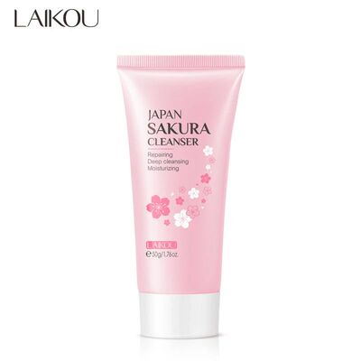 LAlKOU Japan Sakura Gentle Cleansing Facial Cleanser Shrink