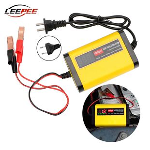 Cargador de batería de coche Digital inteligente, herramien