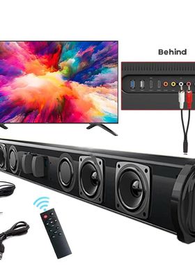 Barra de sonido inalámbrica con Bluetooth, sistema de altav