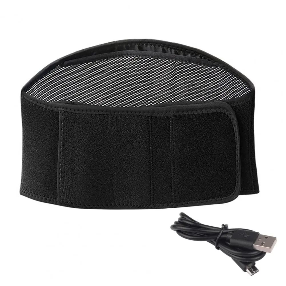 Almofada de aquecimento da cintura suporte massagem dor lomb