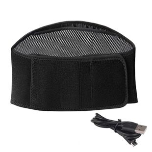 lomb Almofada aquecimento massagem dor suporte cintura