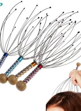 Massageador do couro cabeludo polvo, Body Head Massage Devic