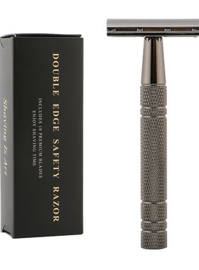 Afeitadora Manual clásica de doble filo, maquinilla de afei