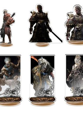 Jogo Anime Preto Mito: Wukong Stand Model, Acrílico Action