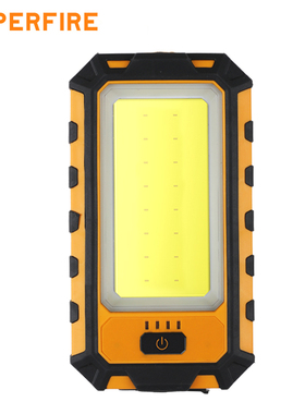 SUPERFIRE-Lanterna LED à prova d'água com Magnet Power Dis