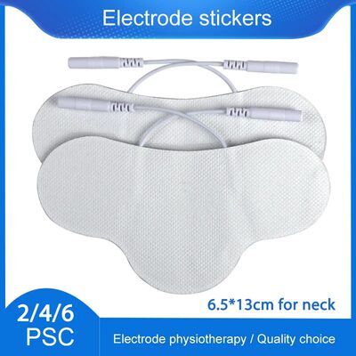 Nerve Muscle Stimulator Silicone Gel EMS Electrode Pads Neck