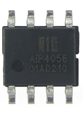 中微爱芯 AiP4056 ESOP8封装 1A线性锂电池充电器 带散热底座