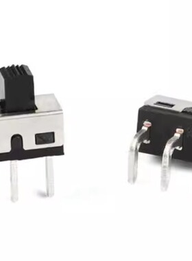 SS12D06 SS12D10 5MM柄高 2档3脚 大电流滑动/拨动开关 立式/弯脚