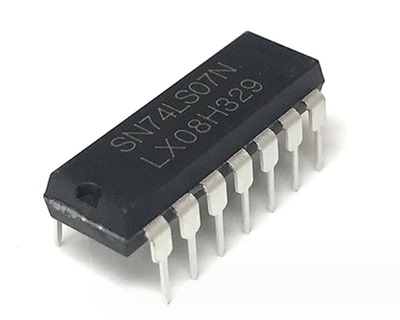 SN74LS07N 直插芯片 缓冲器/驱动器/接收器芯片 DIP14封装