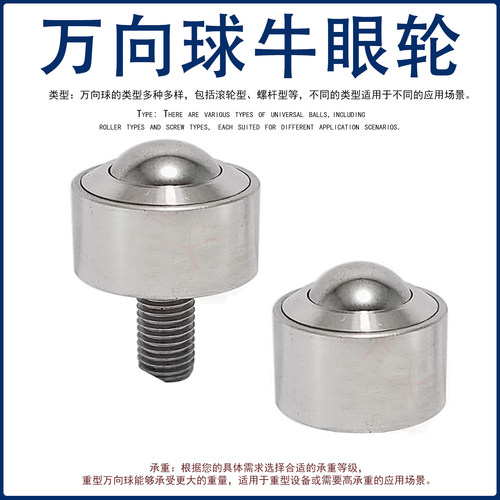 特思瑞KSM-FL重型万向球牛眼轴承