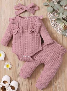 New Baby Girl Clothes Set Autumn Winter Toddler Girls Clothe